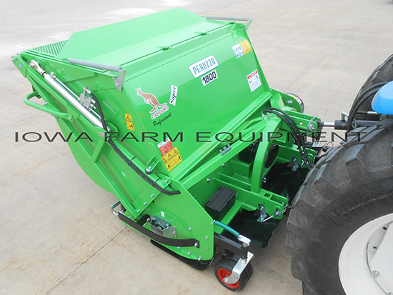 Tractor Grass Shredder Flail Mower with Catcher