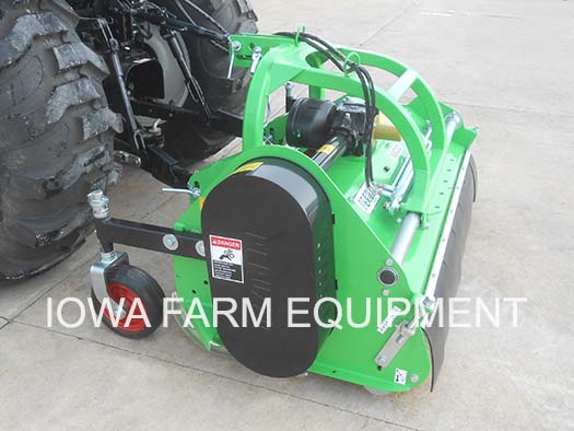 Flail Mower with Hydraulic Side Shift