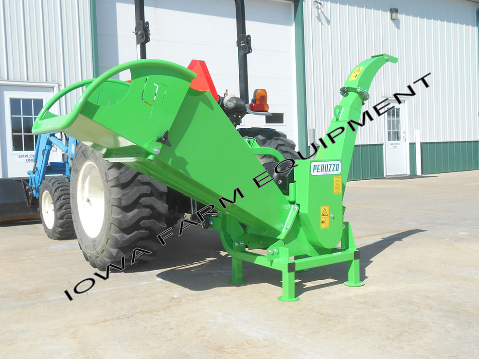 PTO Chipper with Folding Hopper