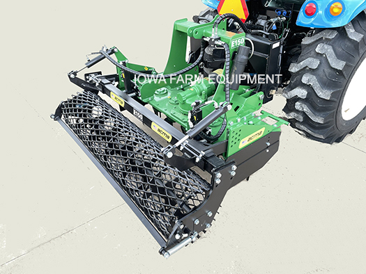 Power Harrow with Mesh Roller