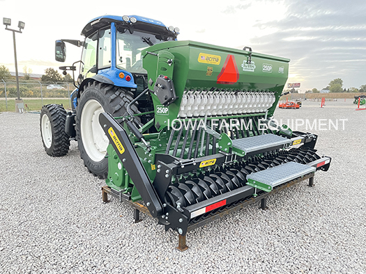 Rotary Tiller with Seeder