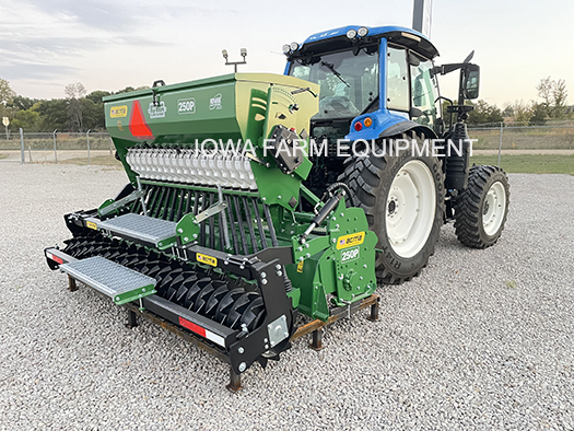 PTO Powered Rotary Tiller with Seeder