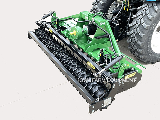 Power Harrow with Mesh Roller