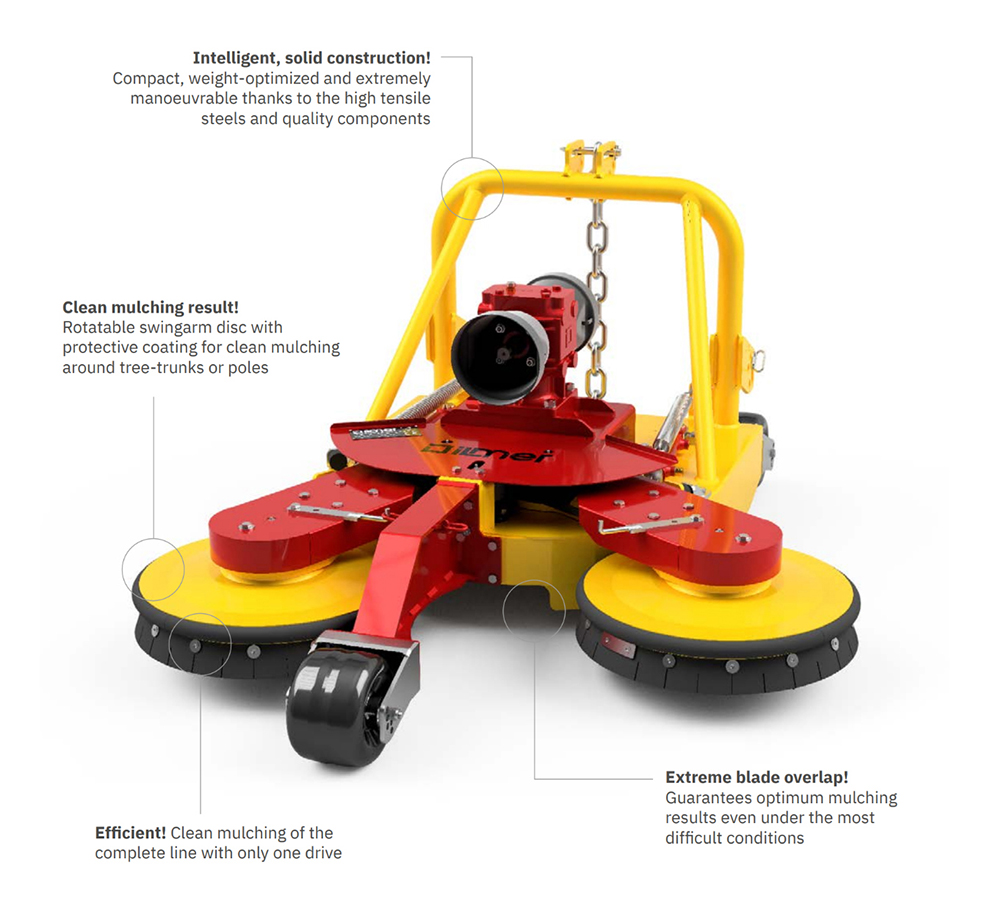 Rotary Mowers for Orchards