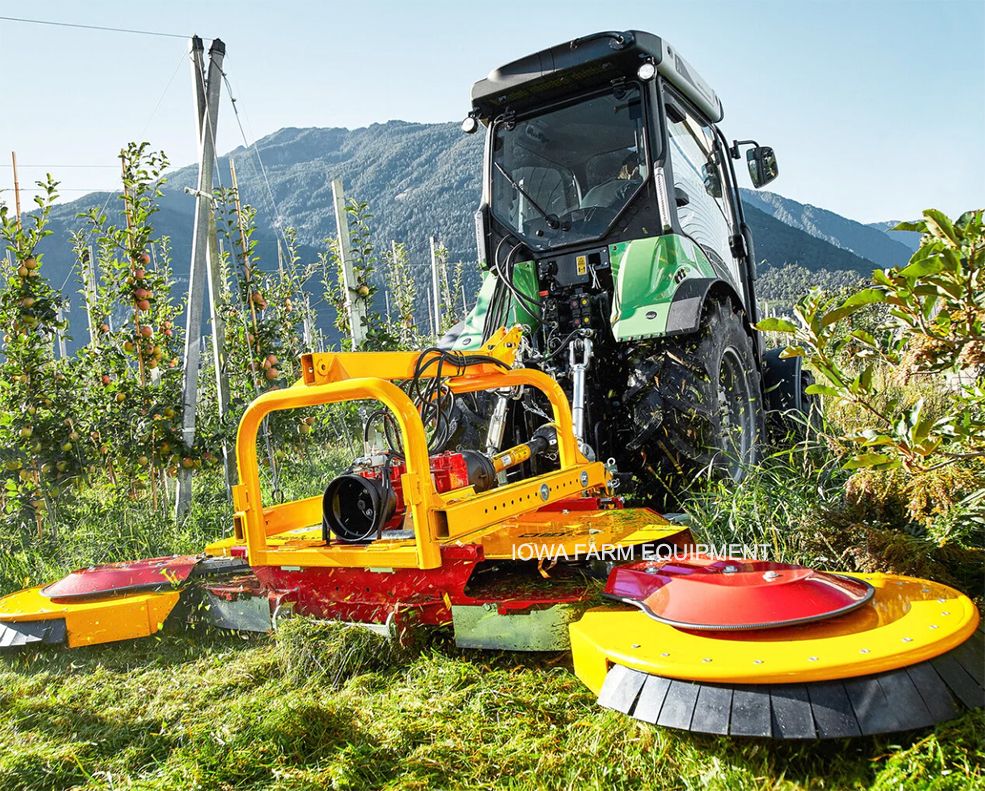 Hydraulically Articulated Rotary Mower