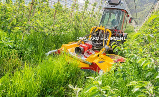 Width-Adjustable Swing Arm Rotary Mower