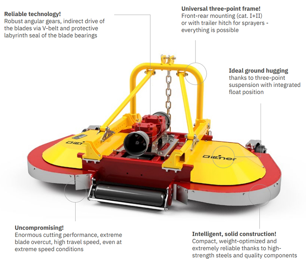 Rotary Mowers for Orchards