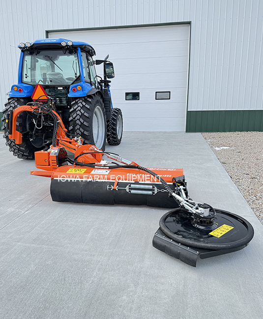 Peruzzo Front Flail Mower for Kubota F3680