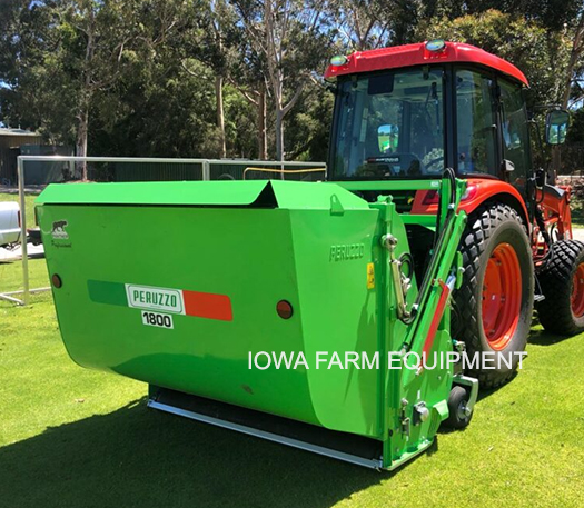 Flail Mower with Removable Dust Cover