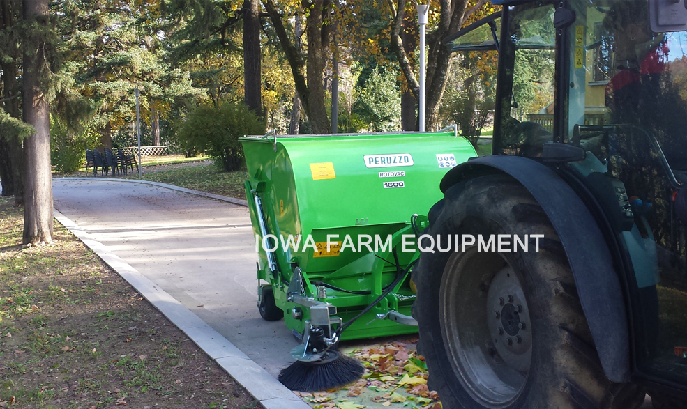 Peruzzo Rotovac 3 Point Sweeper Collector Iowa Farm Equipment