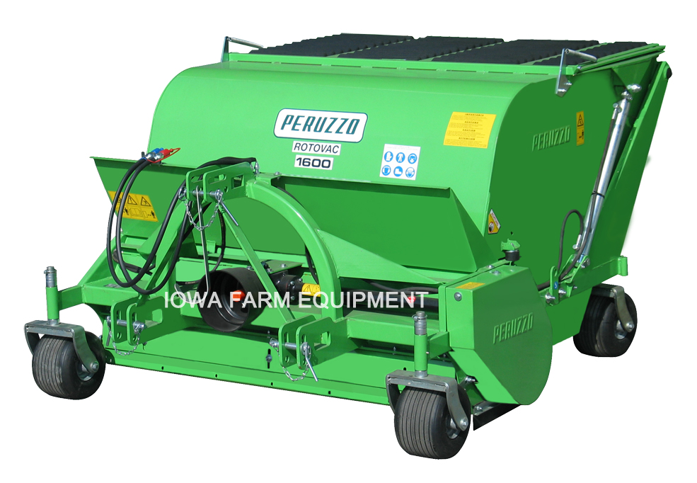 Peruzzo Rotovac 3 Point Sweeper Collector Iowa Farm Equipment