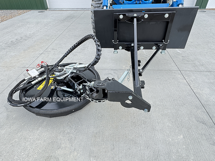 Tractor Loader Mounted Fence Mower