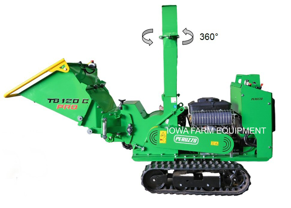 Peruzzo Tracked Wood Chipper