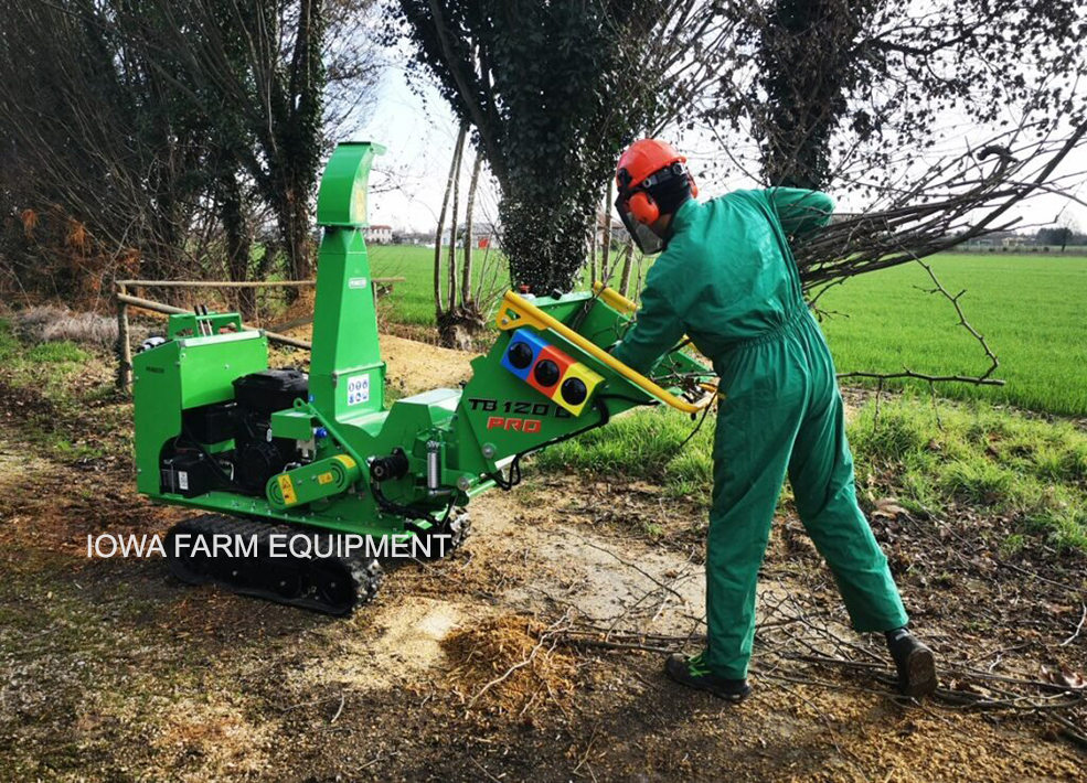 Palm Frond Shredder Chipper For Sale