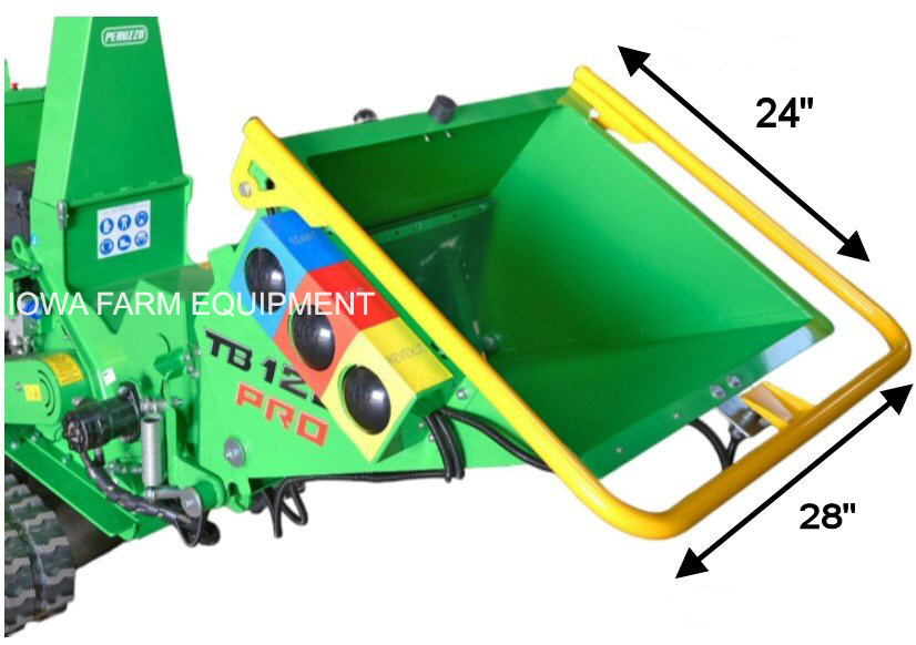 Engine Driven Wood Chipper Shredder